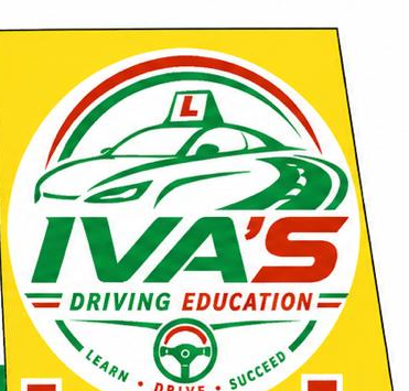 Iva's Driving Education logo badge